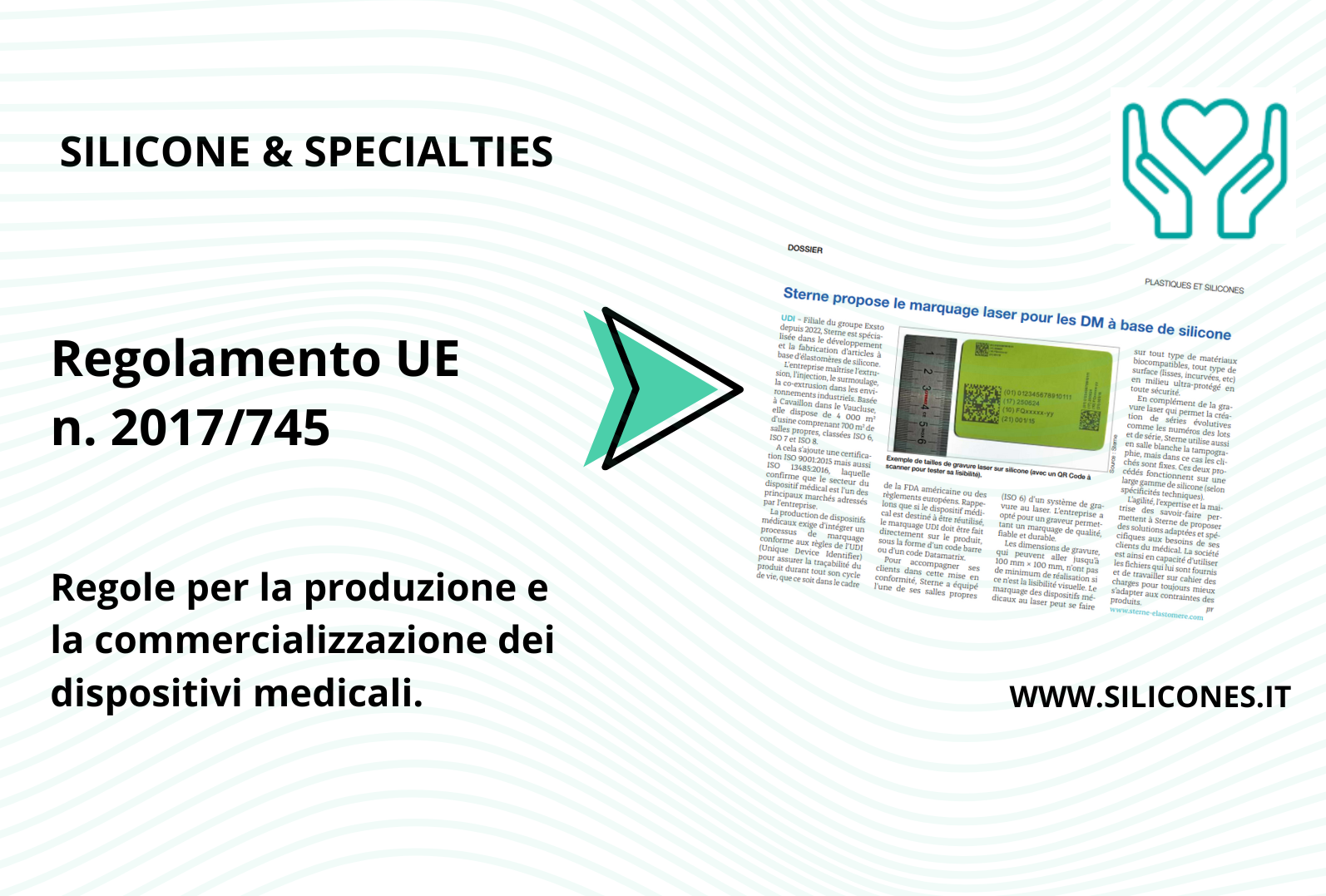 UDI DISPOSITIVI MEDICALI:  codice identificativo univoco per dispositivi medicali in silicone